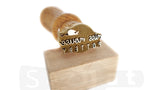 Custom Clay Stamp Ceramic Stamp Polymer Clay Stamps for Pottery Stamps