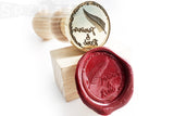 Custom Wax Seal Stamp Seal Monogram Sealing Wax Stamp Personalized
