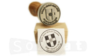 Custom Return Address Stamp Rubber Stamp Logo Self Inking Stamp