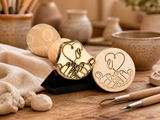 Custom Clay Stamp Ceramic Stamp Polymer Clay Stamps for Pottery Stamps