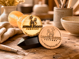 Custom Clay Stamp Ceramic Stamp Polymer Clay Stamps for Pottery Stamps