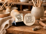 Custom Clay Stamp Ceramic Stamp Polymer Clay Stamps for Pottery Stamps