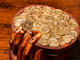 Custom Logo Minted Coins, Personalized Challenge Coins, Wedding Coins