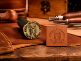Custom Leather Stamp Leather Custom Brass Emboss Stamp Leather Brand