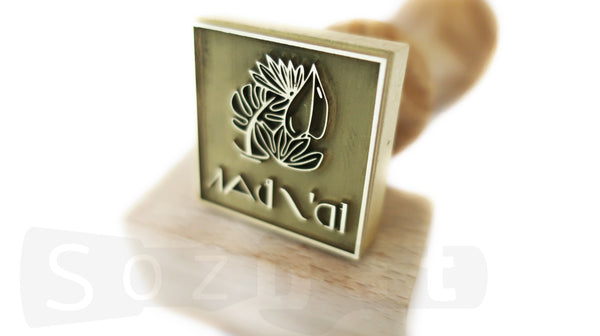 Custom Clay Stamp Custom Pottery Stamps Polymer Clay Stamps Ceramic Stamps  Clay
