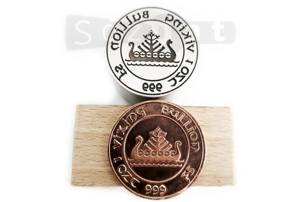 Custom Logo Stamp for Hydraulic press Custom Die for Coin Mint Set Coinage