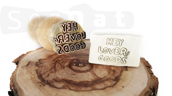 Custom Clay Stamp Custom Pottery Stamps Polymer Clay Stamps